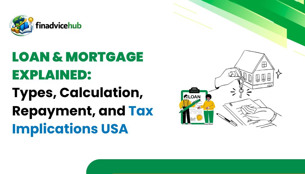 Loan and Mortgage Explained Types Calculation Repayment and Tax Implications USA