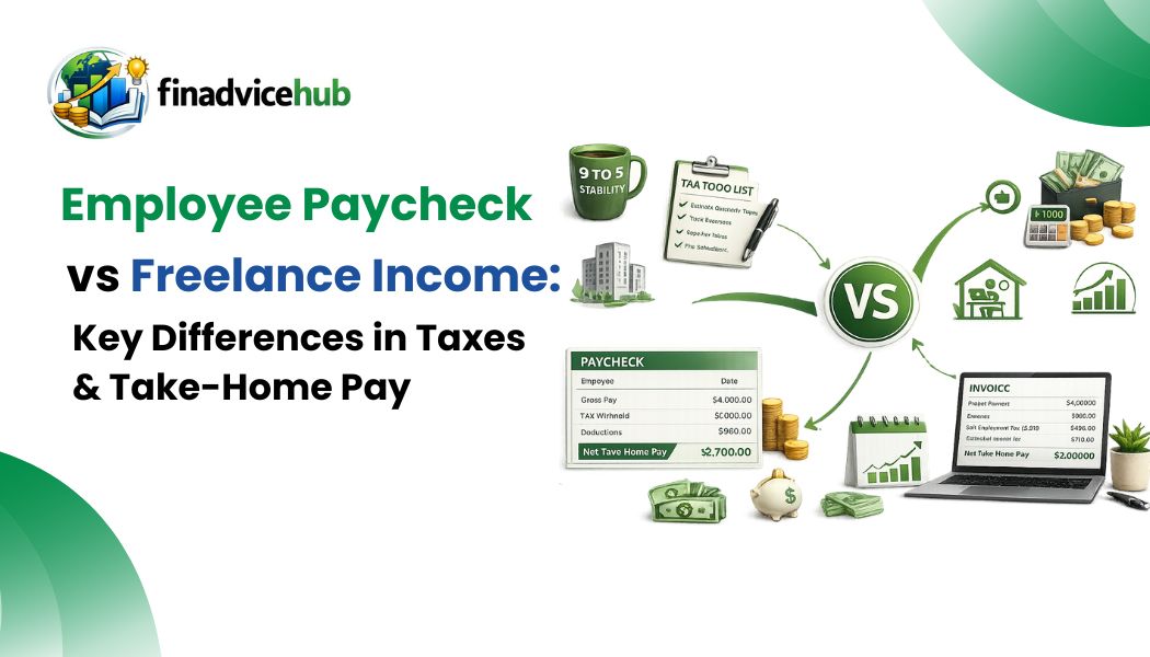 Employee Paycheck vs Freelance Income Key Differences in Taxes and Take-Home Pay